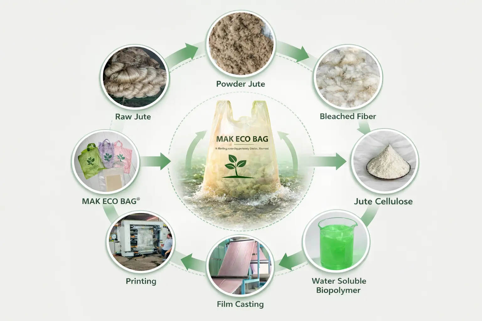 MAK Eco Bag feature diagram