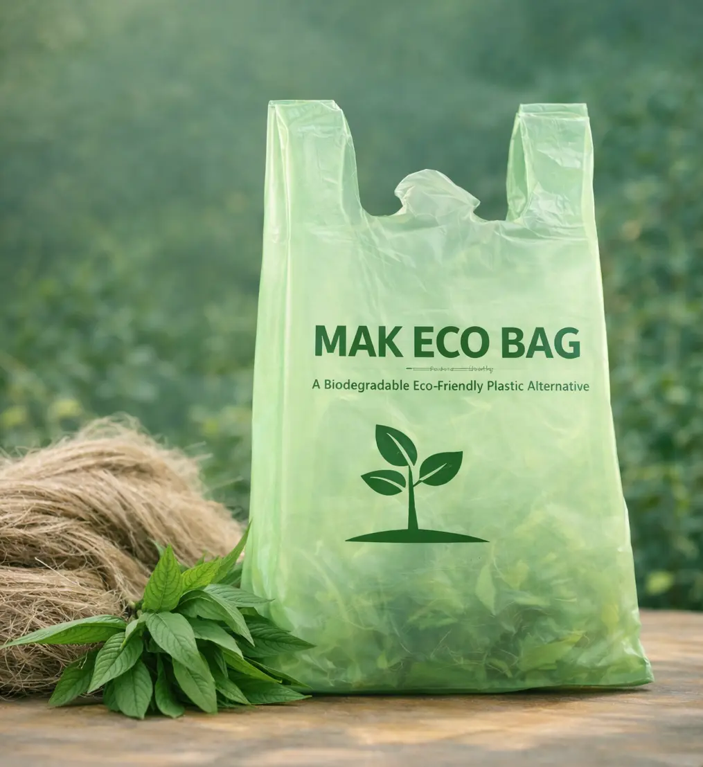 MAK Eco Bag made from jute biopolymer