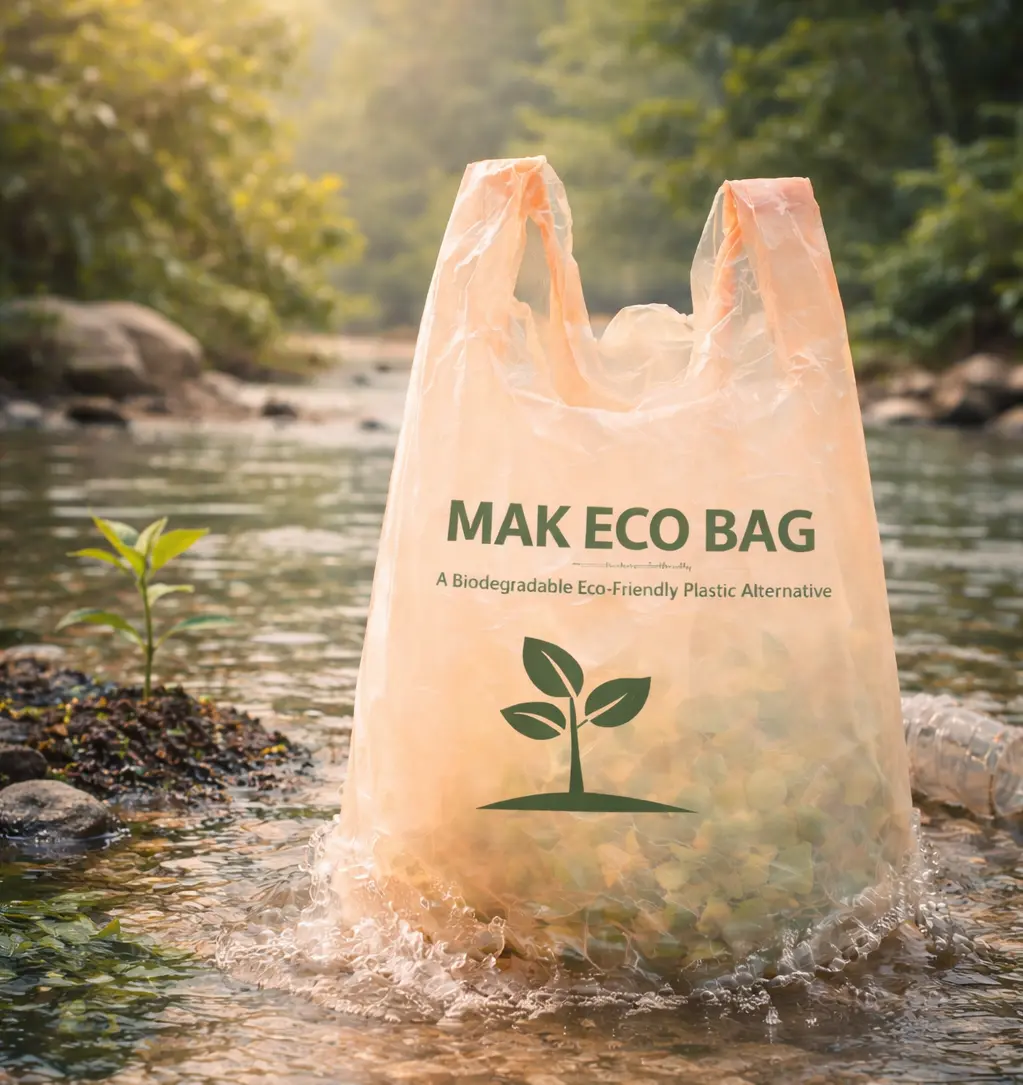 Plastic free and biodegradable MAK Eco Bag